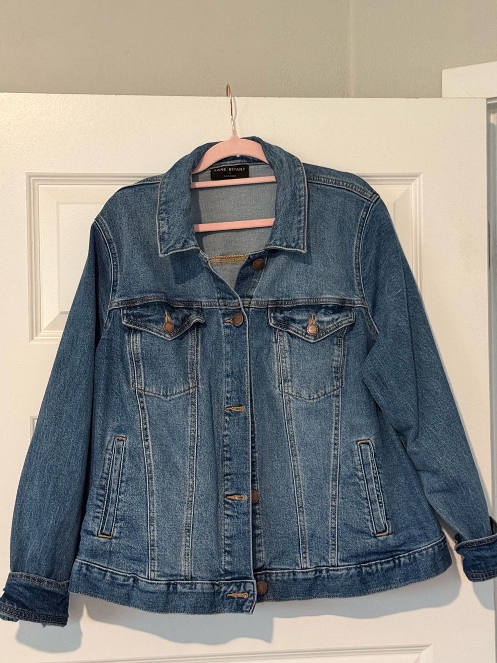 Lane Bryant Classic Blue Denim Jacket